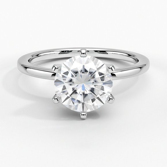 Certified 3ct. t.w. Diamond Solitaire Engagement Ring - Picture 8 of 16